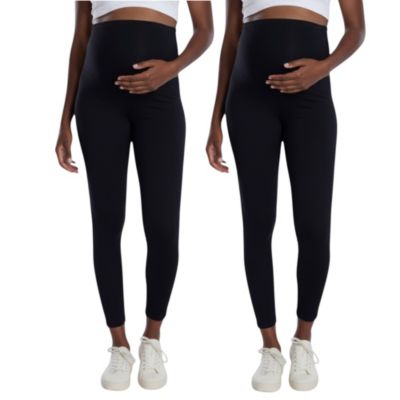 Maternity Essential Stretch Secret Fit Over the Belly Leggings - Motherhood