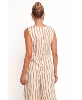 Women's Marmo Tie Vest Top