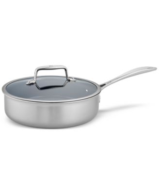 Clad CFX 10-Piece Stainless Steel Ceramic Nonstick Cookware Set