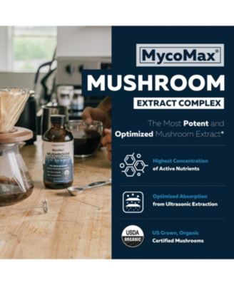 MycoMax Mushroom Complex Supplement - 70% Beta Glucans