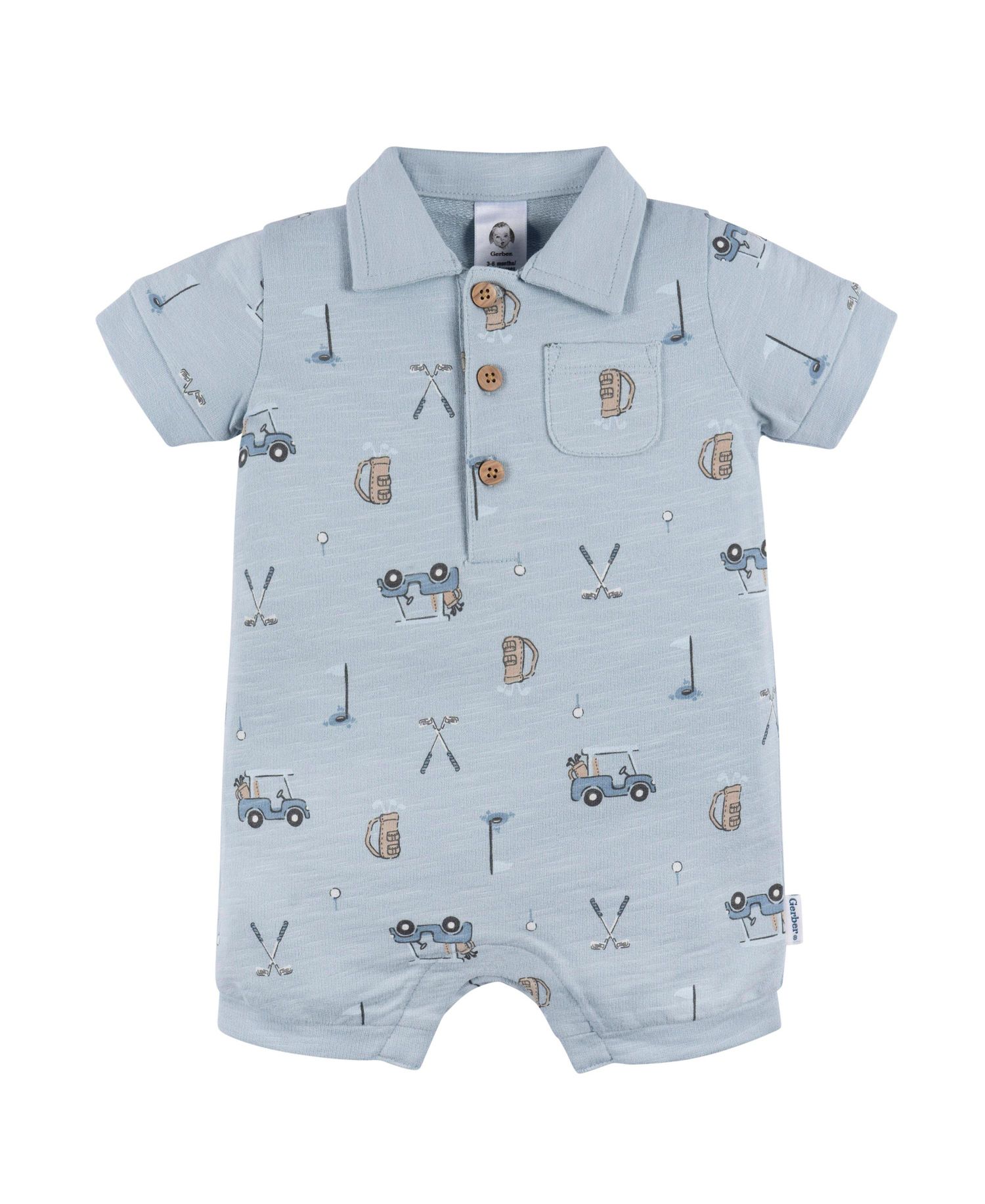 Baby Boys Polo Golf Romper