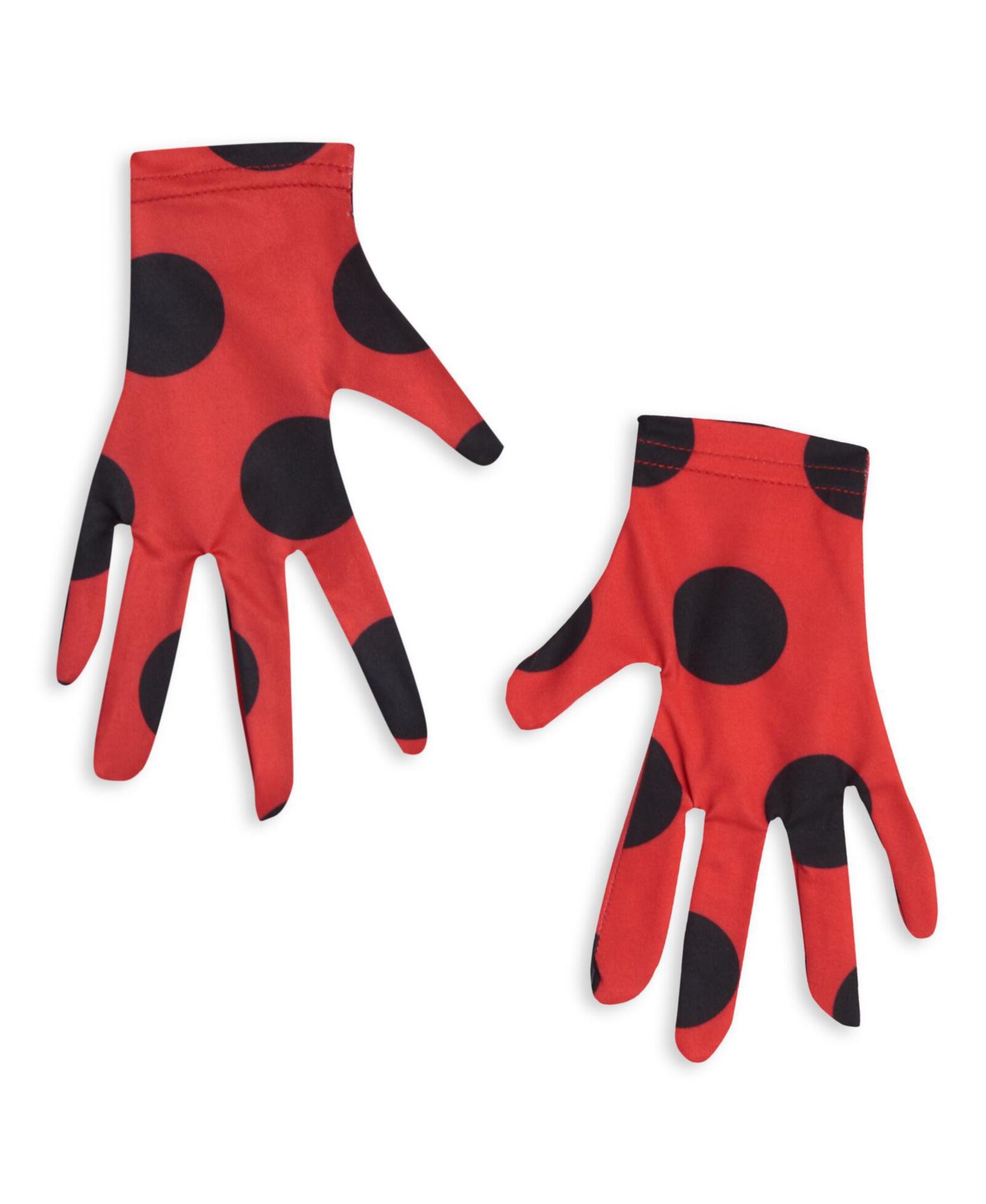 Miraculous Ladybug Cosplay Jumpsuit Gloves and Mask 3 Piece Costume Set, цвет: Красный — фото 5