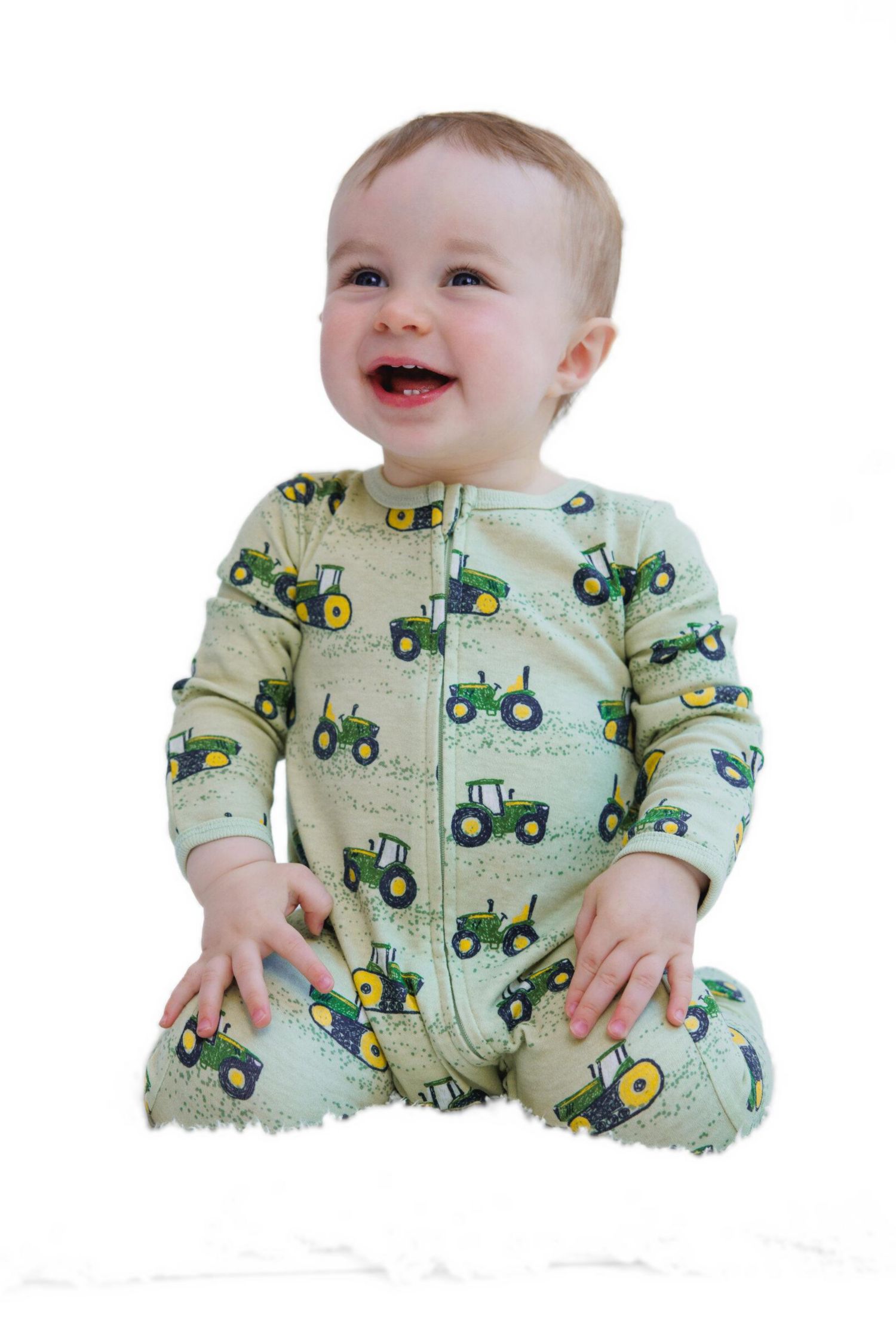 Baby Boys Boys(newborn - 24months ) Zip-Up Footed Sleep N Play One Pieces