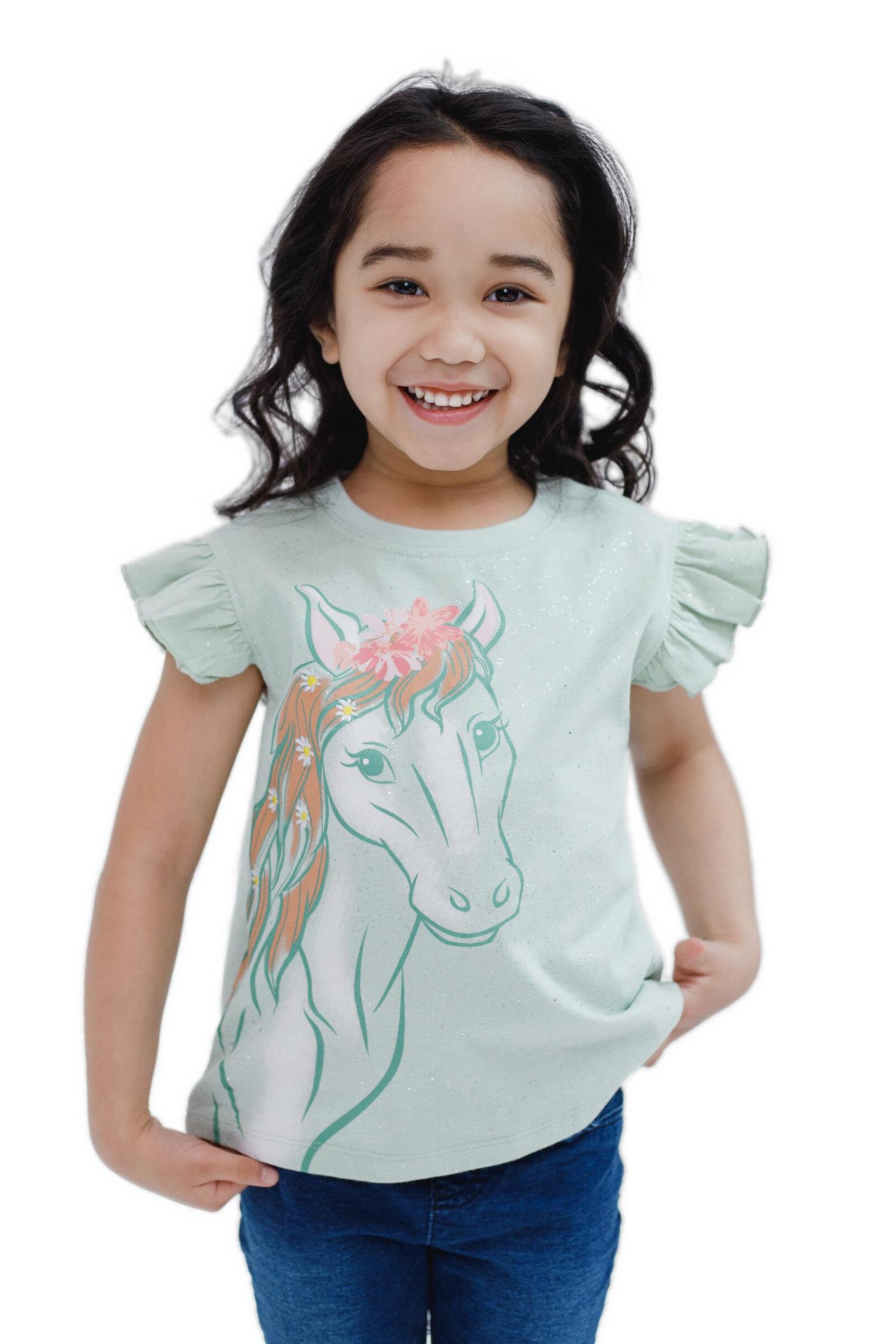 Little Girls Short Sleeve T-Shirt