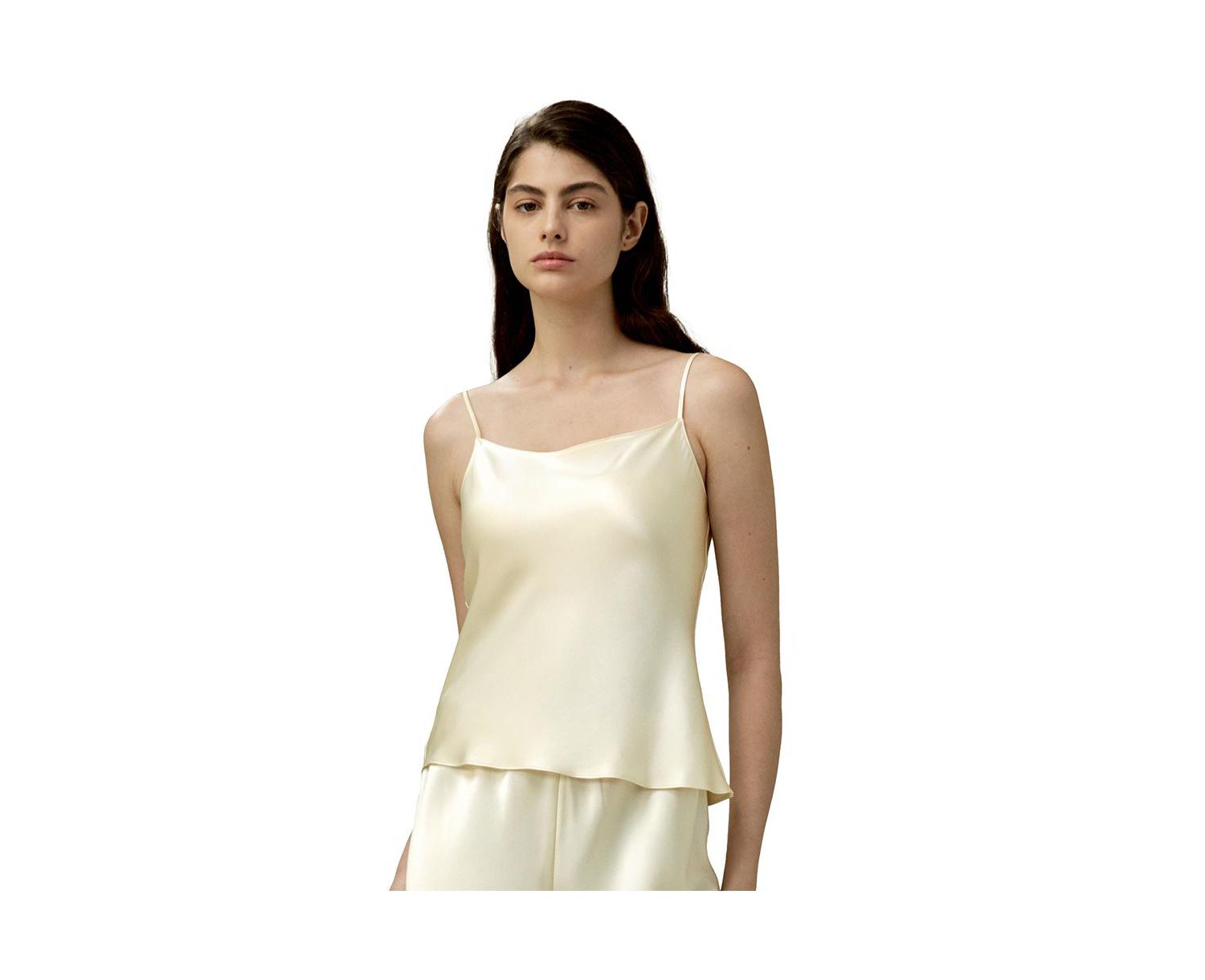 Women's Double-Faced Silk Charmeuse Camisole