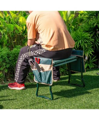 Folding Garden Kneeler and Seat Bench