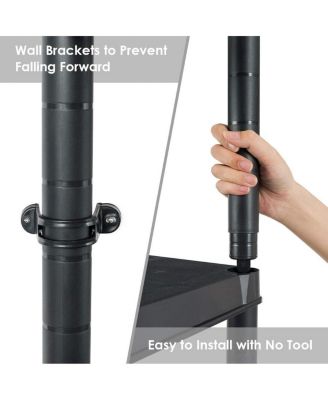 5-Tier Storage Shelving Freestanding Heavy Duty Rack