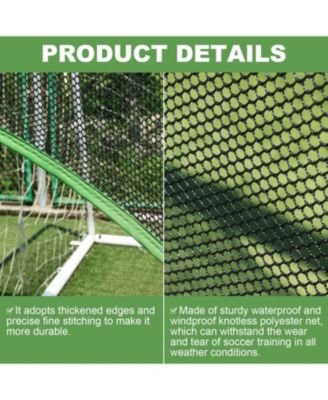Soccer Goal Target Soccer Training Equipment Net with Scoring Zones Improve Kick Practice Shooting and Goalshot Accuracy Training