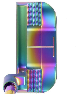 Golf Club Putter Men's Right Hand with Black Red HeadCovers PU Grip CNC Steel Mallet Professional