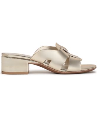 Women's Nuala Open Toe Block Heel Slide Sandals