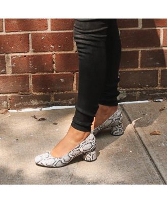 Women's Python Twiggy Customizable Pumps