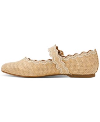 Women's Melora Buckle Scalloped Mary Jane Flats