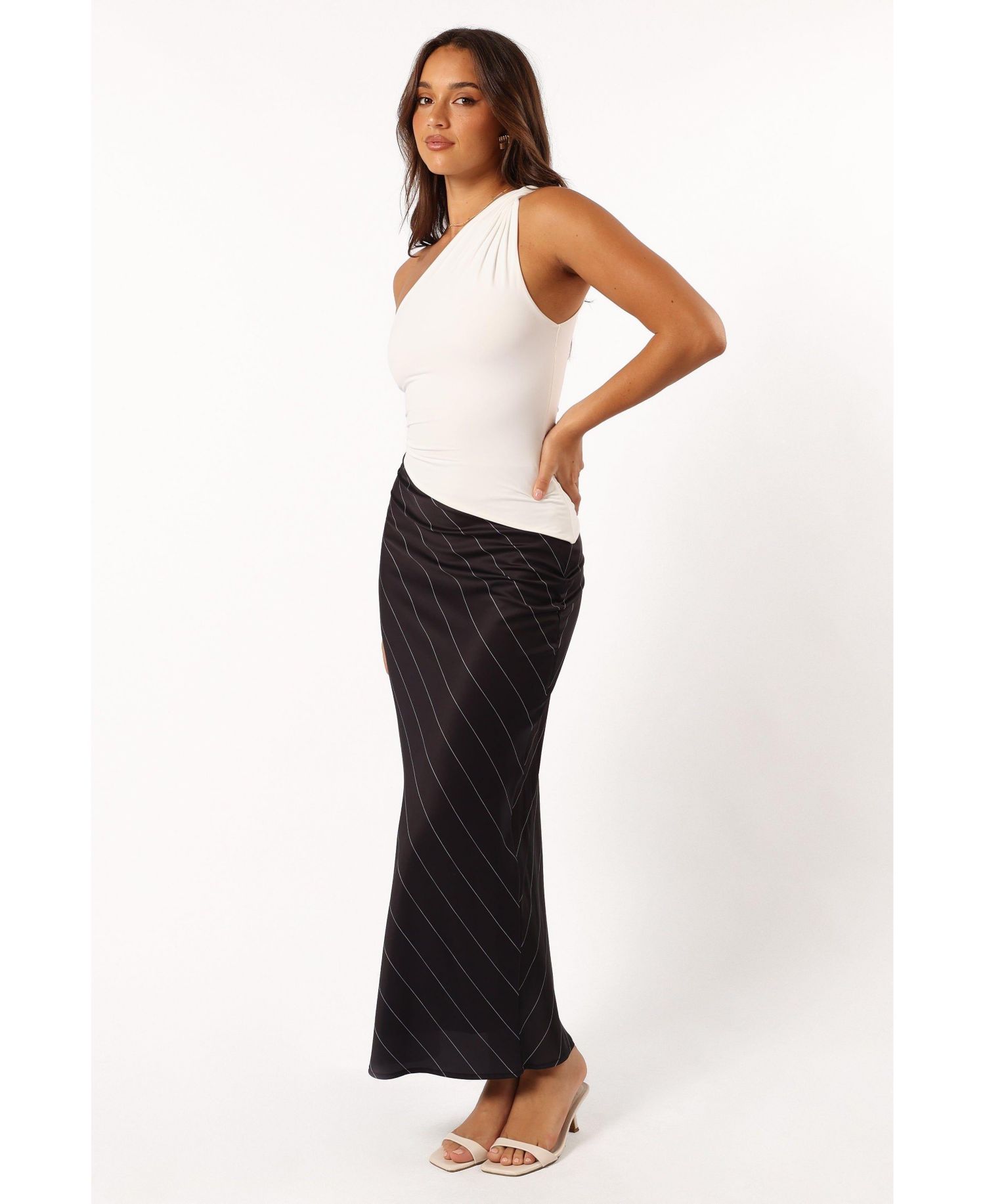 Women's Heidi Stripe Slip Skirt