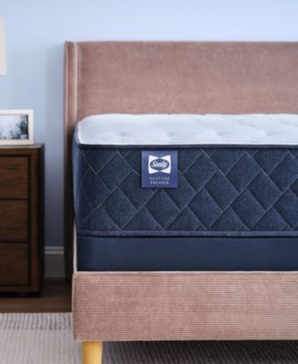 Posturepedic Chase Point II 12.5" Firm Tight Top Mattress Set - Queen Split