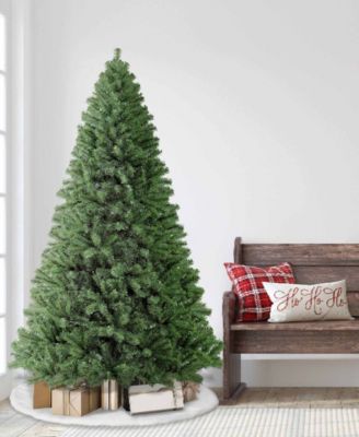 Puleo 7.5FT Unlit Nebraska Fir Artificial Unlit Christmas Tree