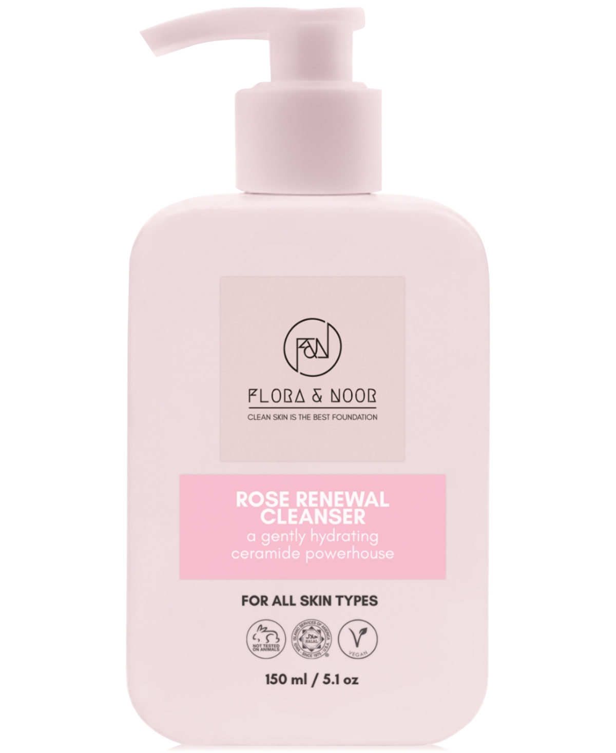 Rose Renewal Tri-Peptide & Ceramide Cleanser