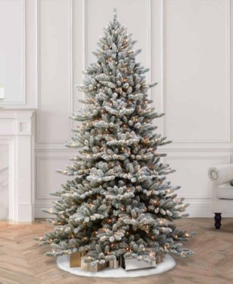 Puleo Pre-lit Artificial Fir Tree 7.5 ft