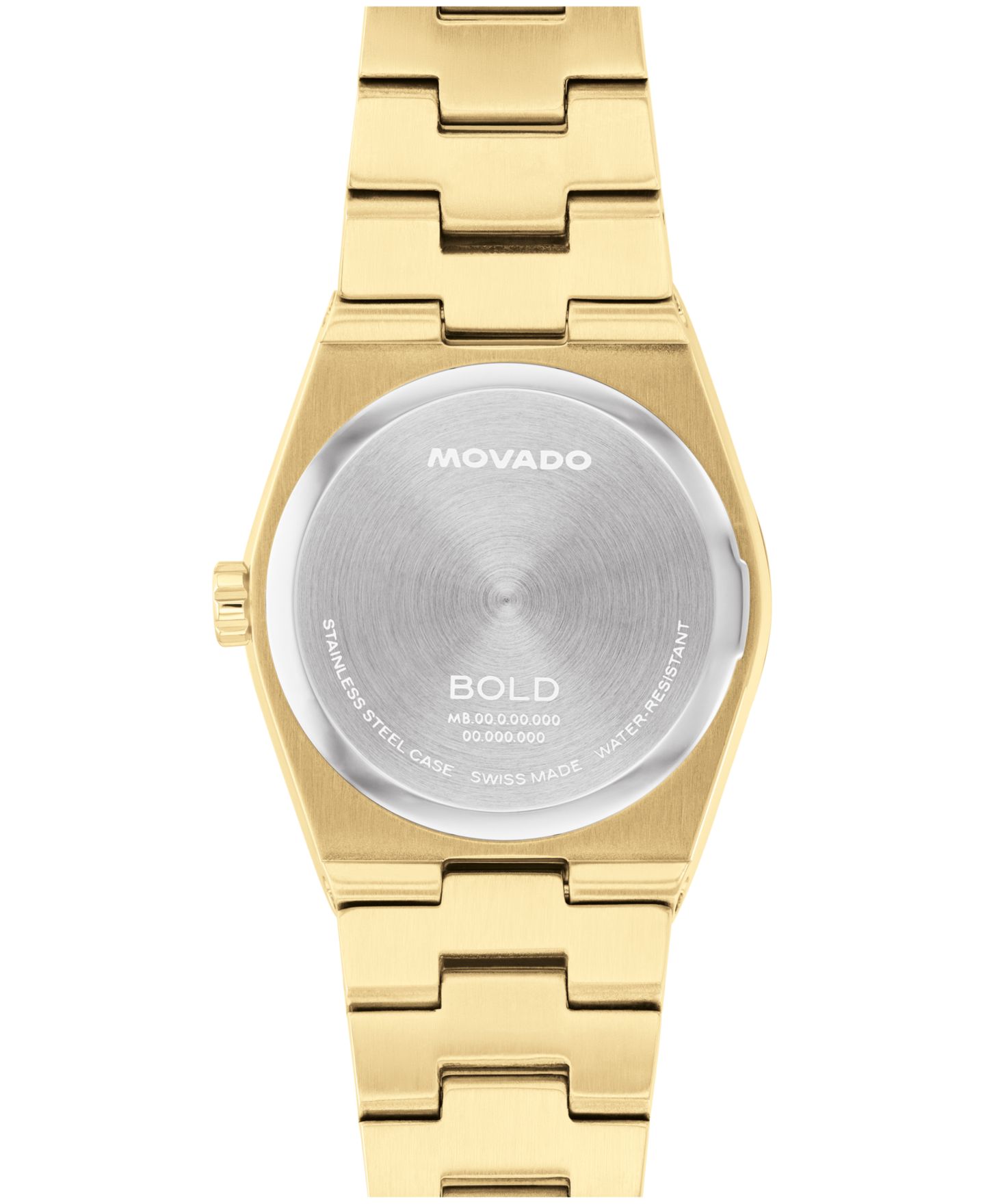 Женские часы Movado Bold Quest Mini Swiss Quartz Ionic Plated Light Gold Steel Watch, 28mm — фото 3