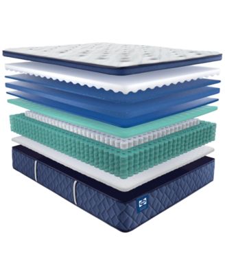 Posturepedic Chase Point II 14" Soft Euro Pillowtop Mattress Set - Queen Split