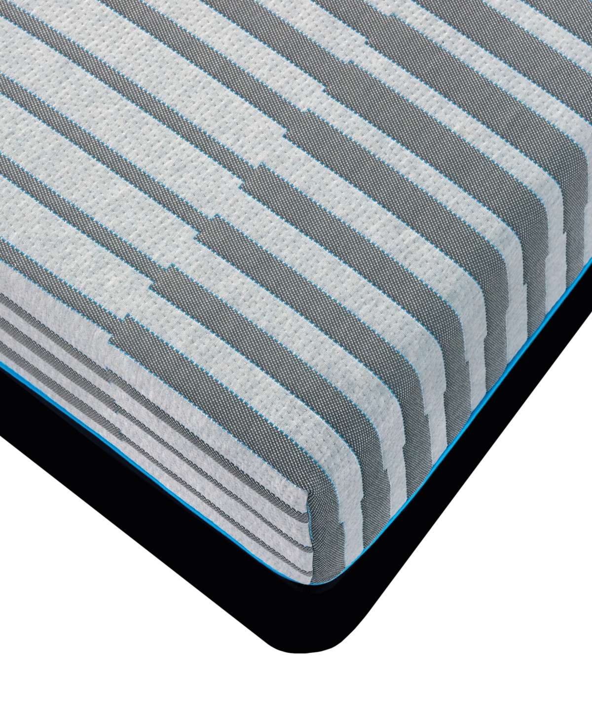 Bodipedic 10" Plush Comfort Tri Layered Gel Memory Foam Mattress In No Color