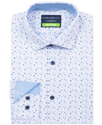 con struct dress shirts SOLID PERFORMANCE DRESS SHIRT Black / S14-14.5 32/33 / Slim