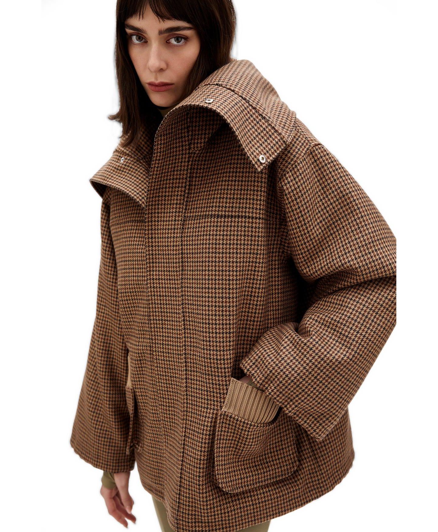 Женская куртка PCFG Wool & Cashmere Blend Oversized Puffer — фото 10