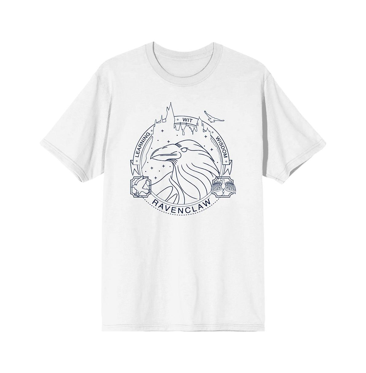Men's Ravenclaw Short-Sleeve T-Shirt-3X-Large - White
