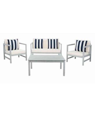 Montez 4 Pc Outdoor Set With Accent Pillows