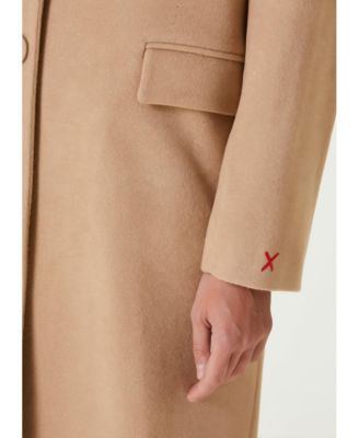 Women's Wool-Cashmere Blend Coat