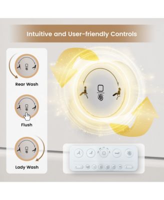 Tankless One-Piece Smart Toilet with Auto Flush and Heated Seat