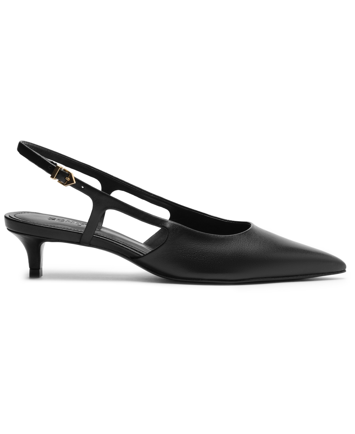 Schutz 40mm Boris Kitten Pumps In Black