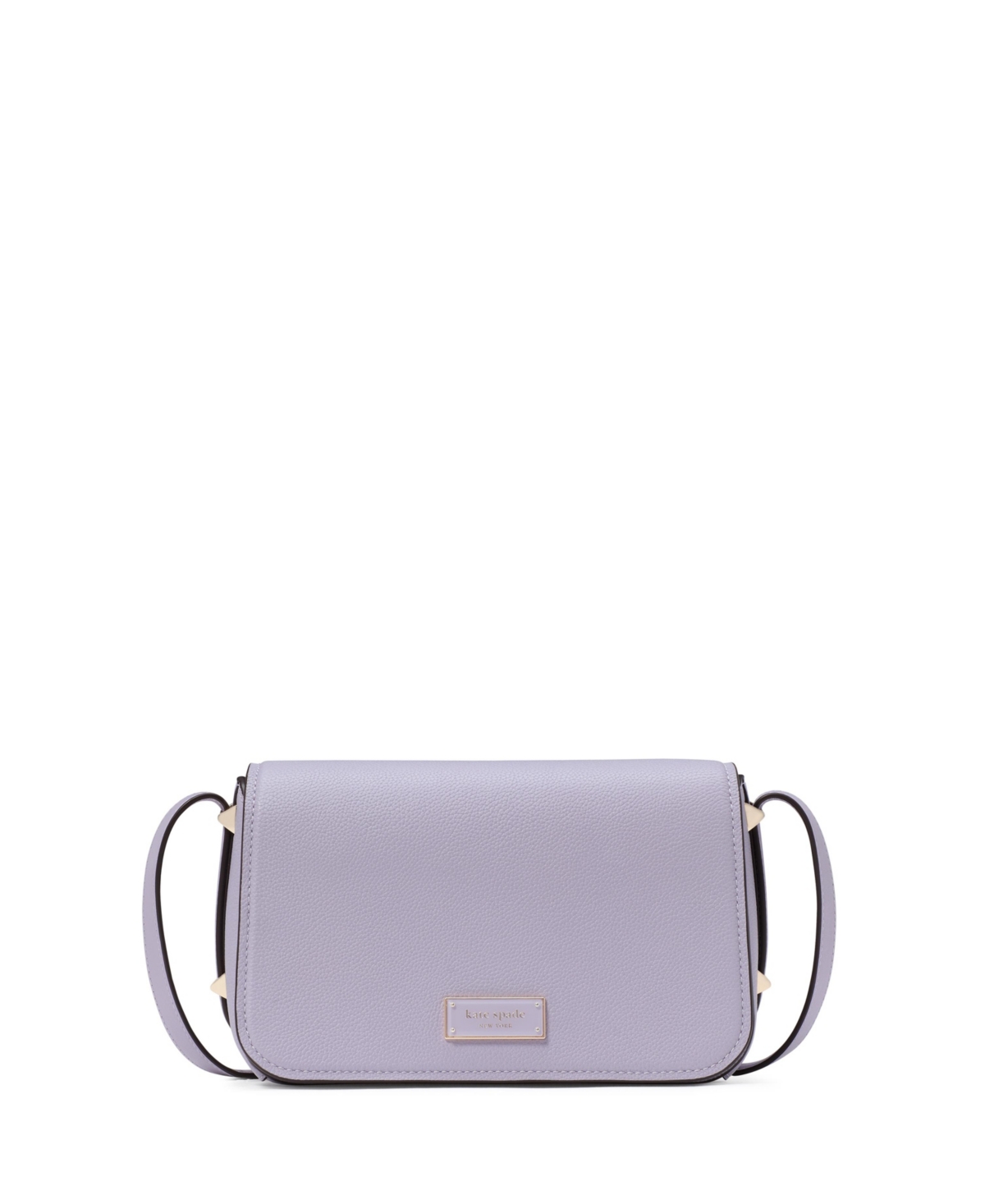 Kate Spade Liv Small Leather Crossbody Bag In Lavender Cream