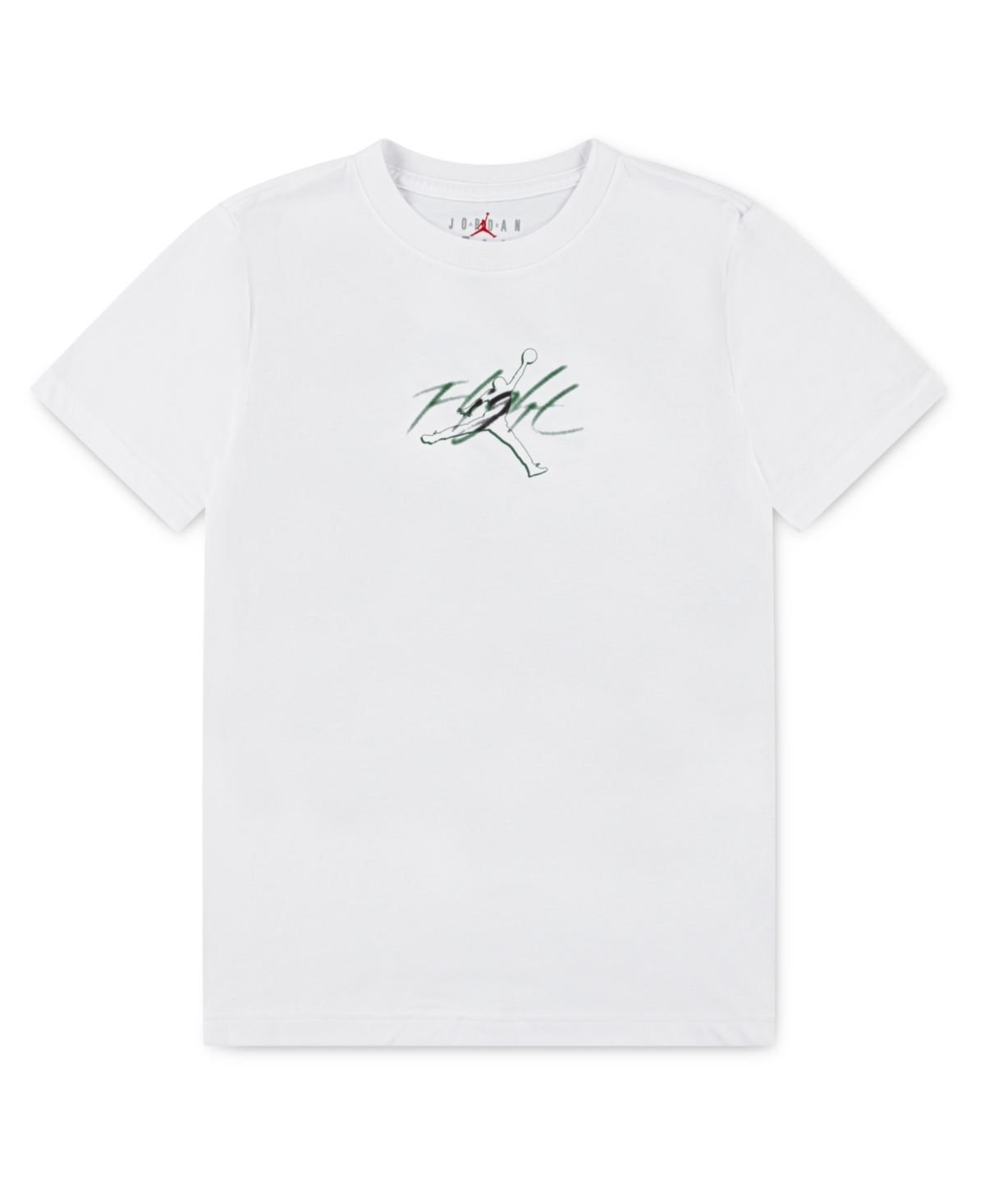 Jordan Boys   Jumpman Flight Haze T-shirt In White