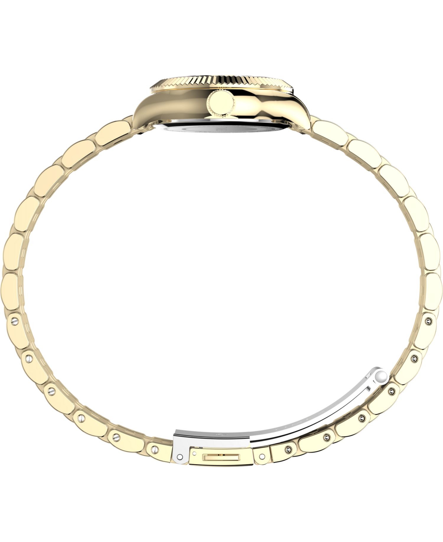 Women's Quartz Analog Gold-Tone Stainless Steel Watch, 25mm