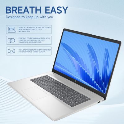 Essential 17.3" Premium Traditional Laptop Intel Core 7 150U 8GB RAM Intel Integrated Graphics 512GB SSD Storage Windows 11 Home FHD 60Hz - Silver
