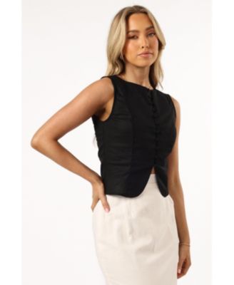 Women's Daniella Linen Vest