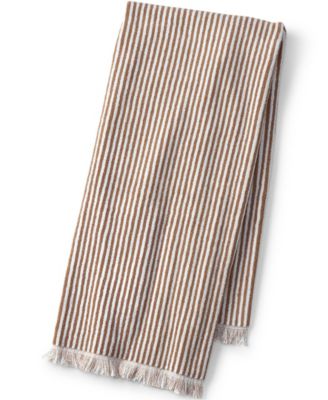 Cotton Yarn-dyed Stripe Bath Towel Set, 6 Piece