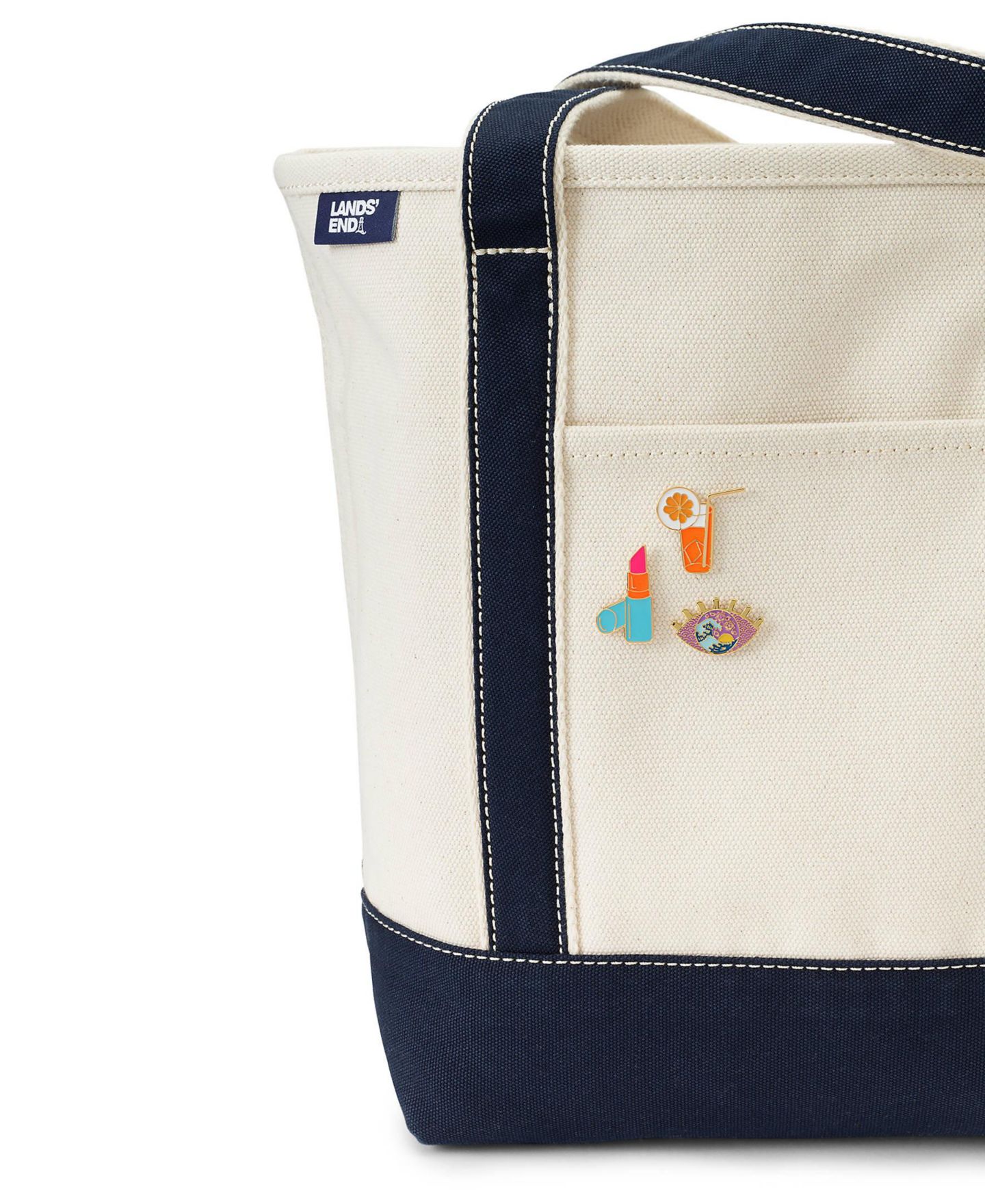 Женские сумки Lands' End Bag Pin Set, цвет: Brunching — фото 2