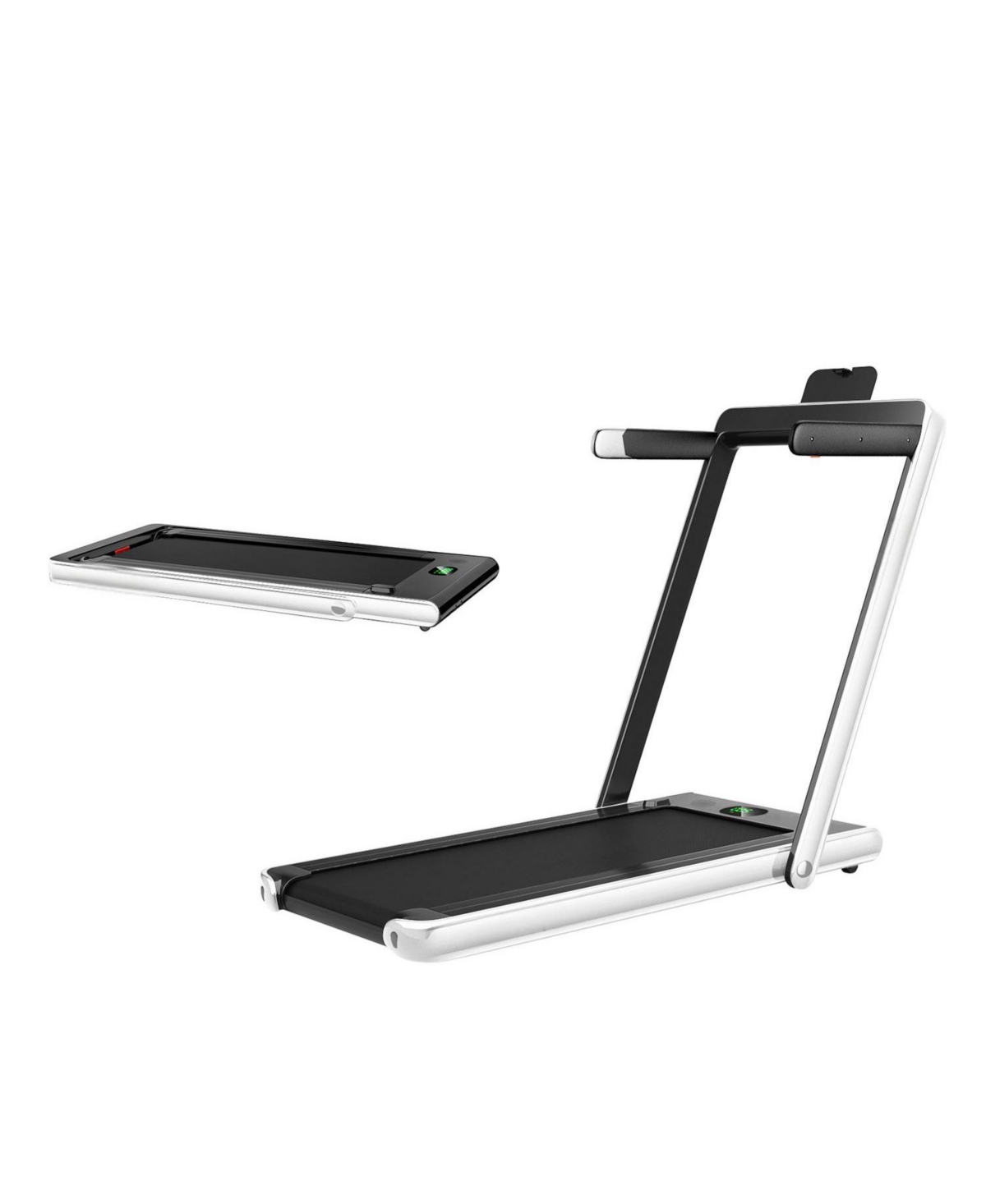 2.25HP 2-in-1 Folding Treadmill - White