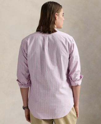 Men's Classic-Fit Striped Oxford Shirt