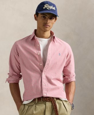 Polo Ralph Lauren - Men's Classic-Fit Gingham Oxford Shirt