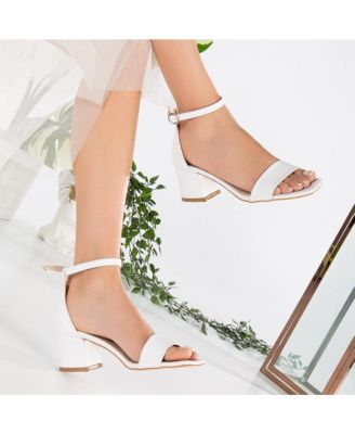 Iva Low Block Heel Sandals