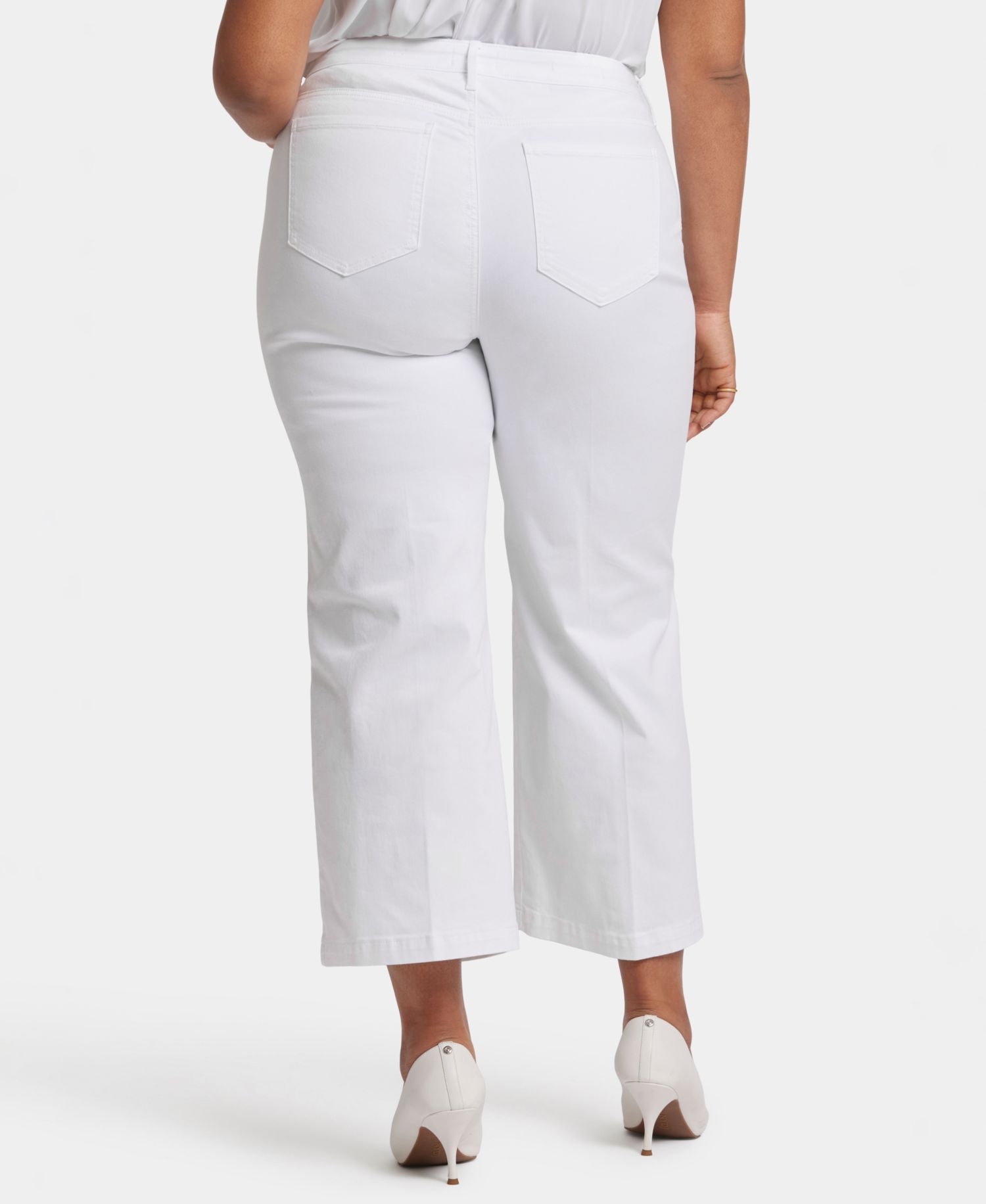Plus Size Teresa Wide Leg Ankle Jeans