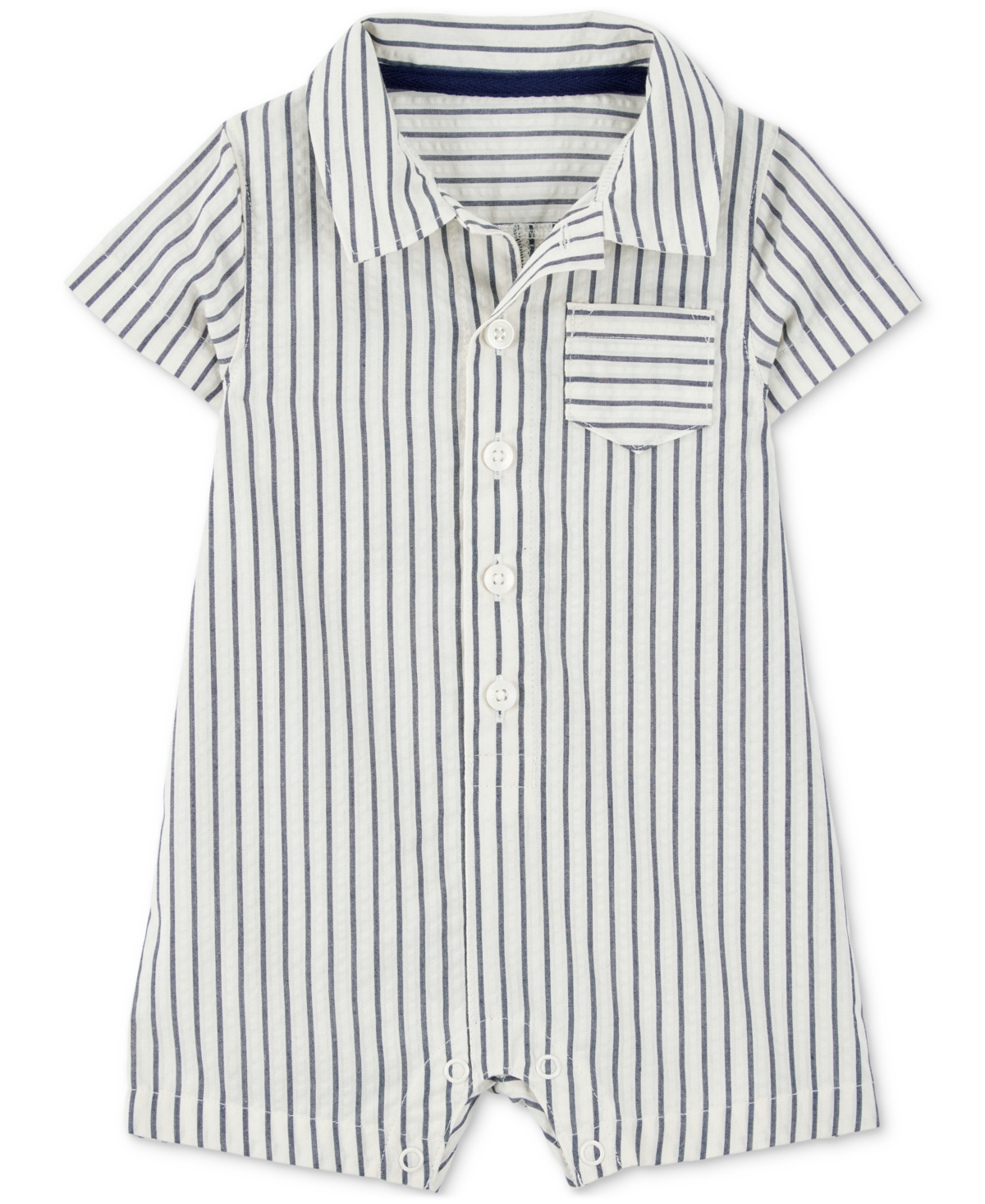 Carter's Baby Boys Striped One-piece Polo Romper