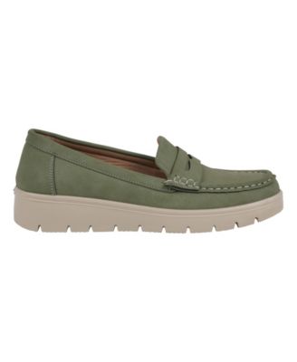 Women's Fallon Lug Sole Penny Loafers
