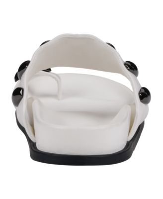 Women's Sonya Toe Ring Footbed Flat Sandals