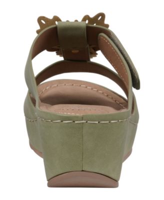 Women's Talia Floral Wedge Sandals