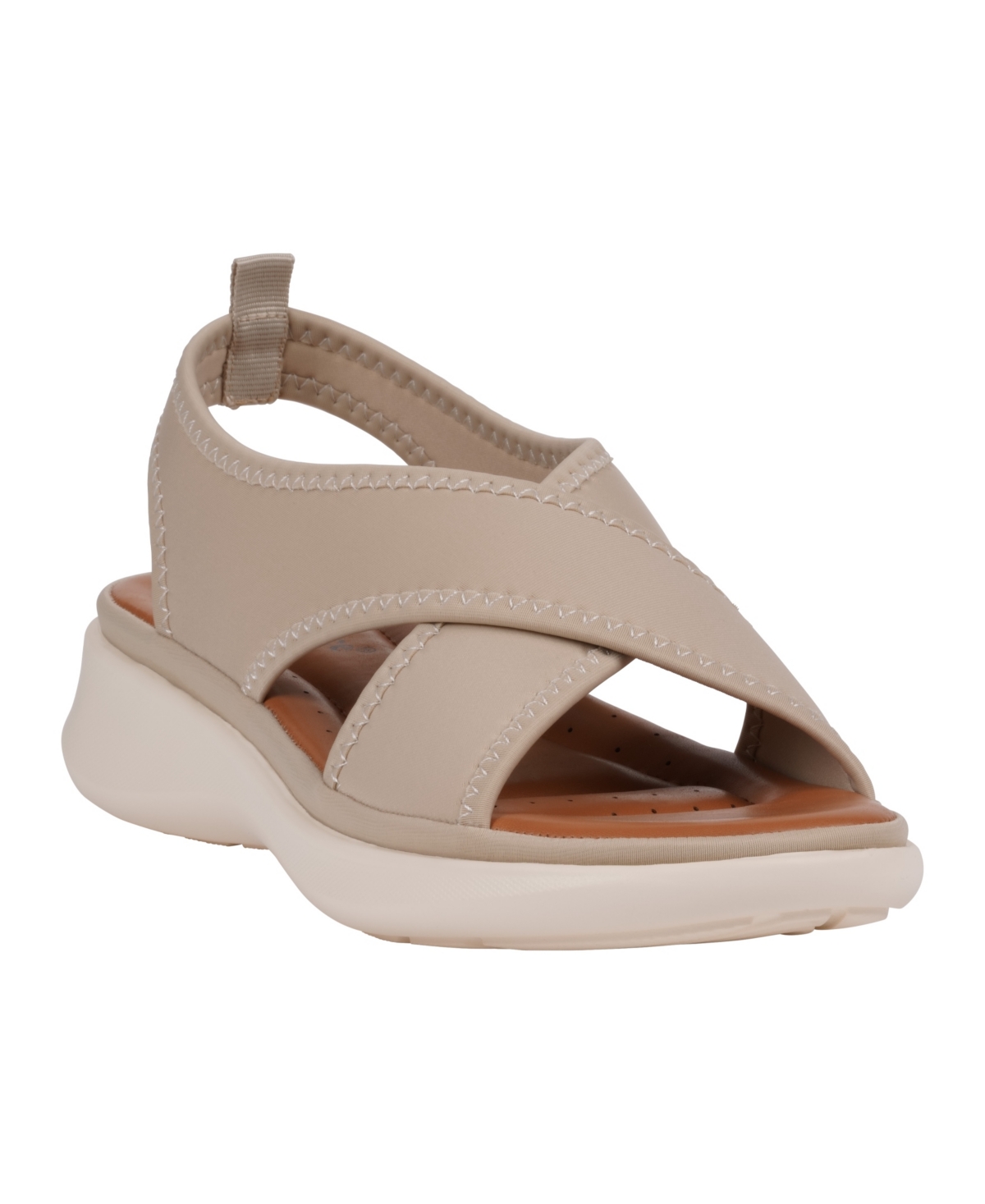 Gc Shoes Nixie Stretch Sandal In Nude