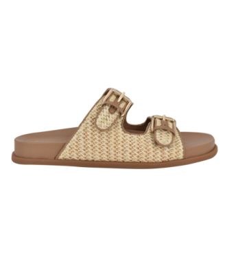 Women's Vibe Double Band Slip-On Flat Sandals