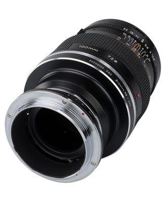 Pro Lens Mount Double Adapter for Bronica GS-1 (PG) Mount SLR & Canon EOS (EF / EF-S) D/SLR Lenses to Fujifilm G-Mount GFX Mirrorless Digital